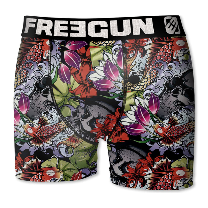 10a-12a calzoncillo boxer freegun modelo dragonparty para niño multicolor