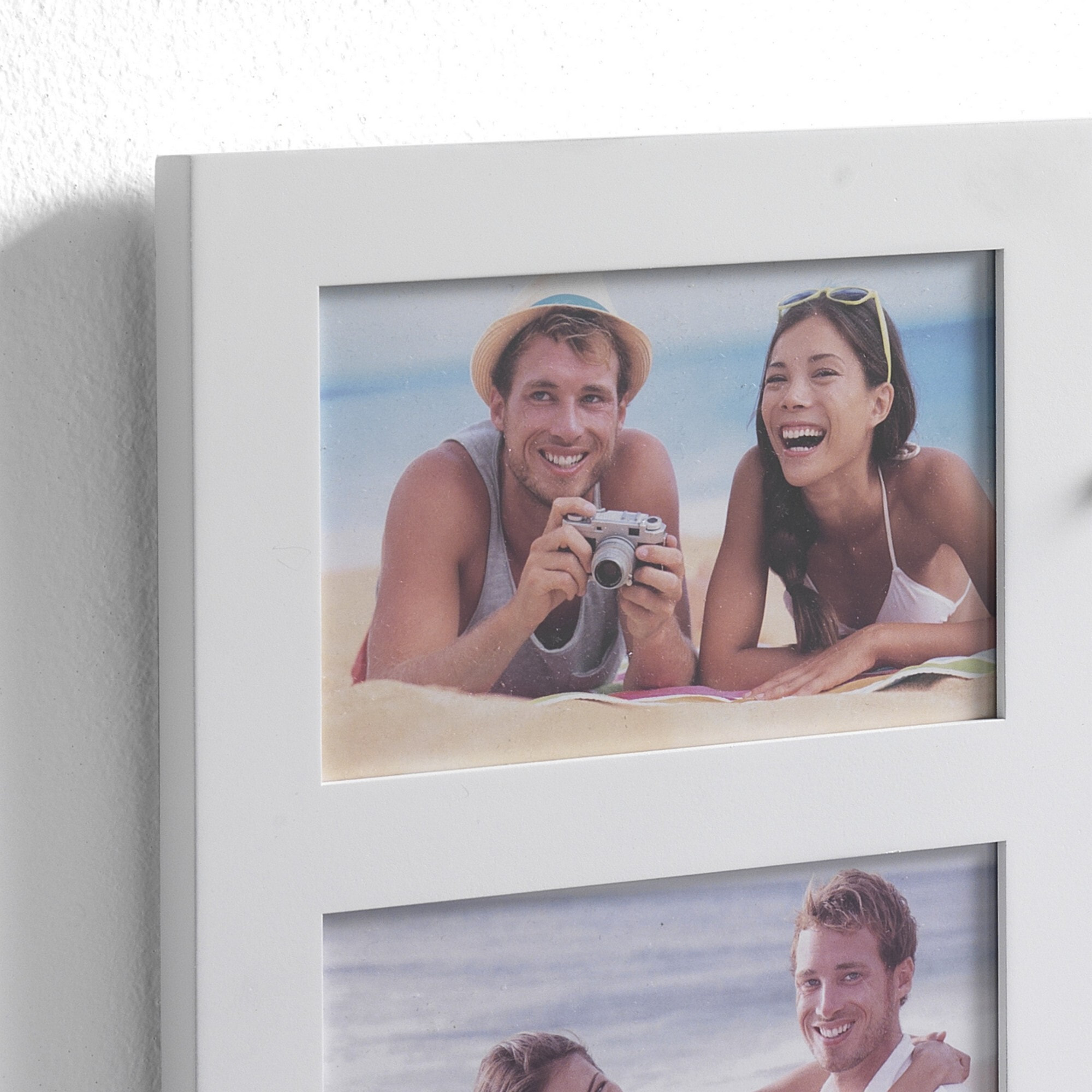 Panneau décoratif Tomasucci REMINDER, en MDF et bois, blanc, 39,5 × 7 × 27 cm