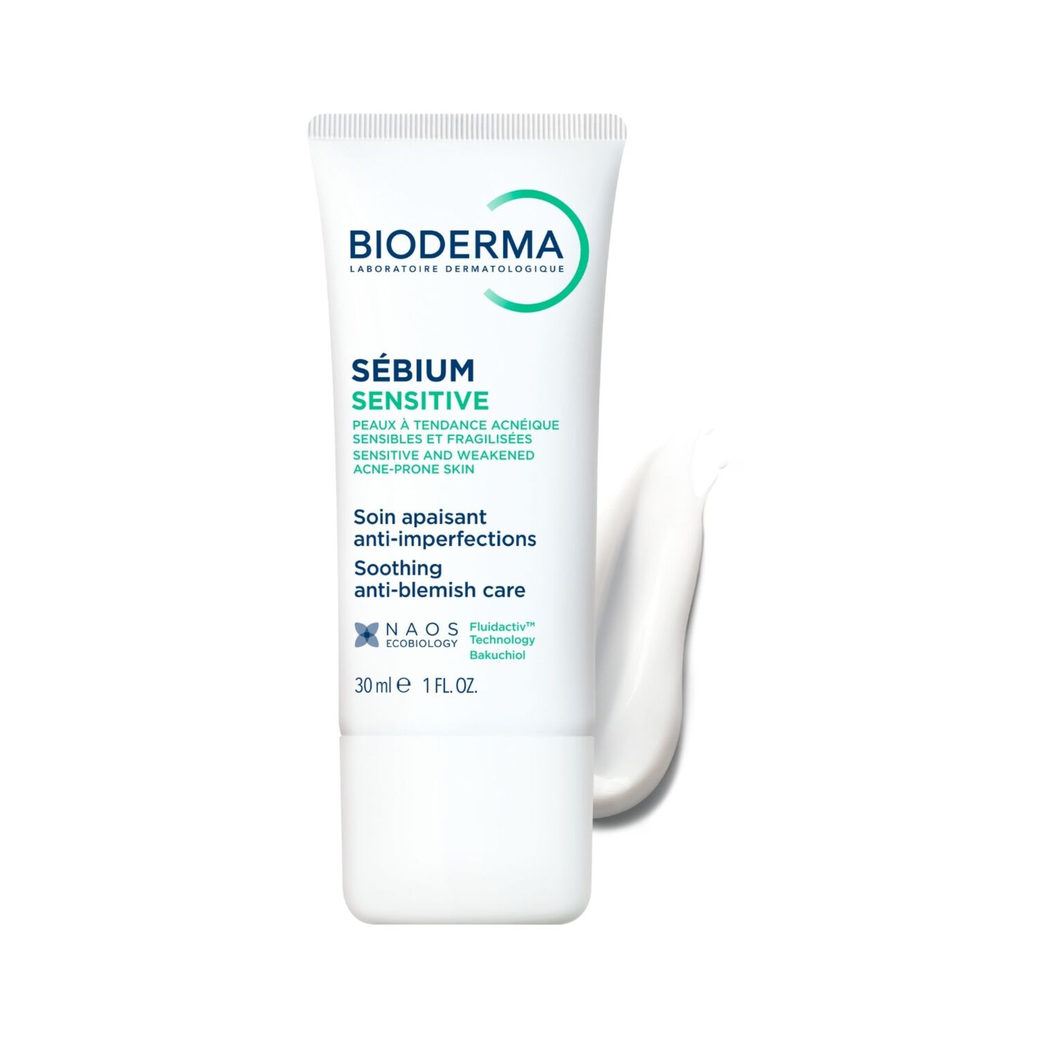 Sébium Sensitive - Soin Apaisant Anti-Imperfections - Peaux Sensibles à Tendance Acnéique 30 ml