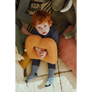 Calzini termici sensoriali per neonato con sonaglio blu