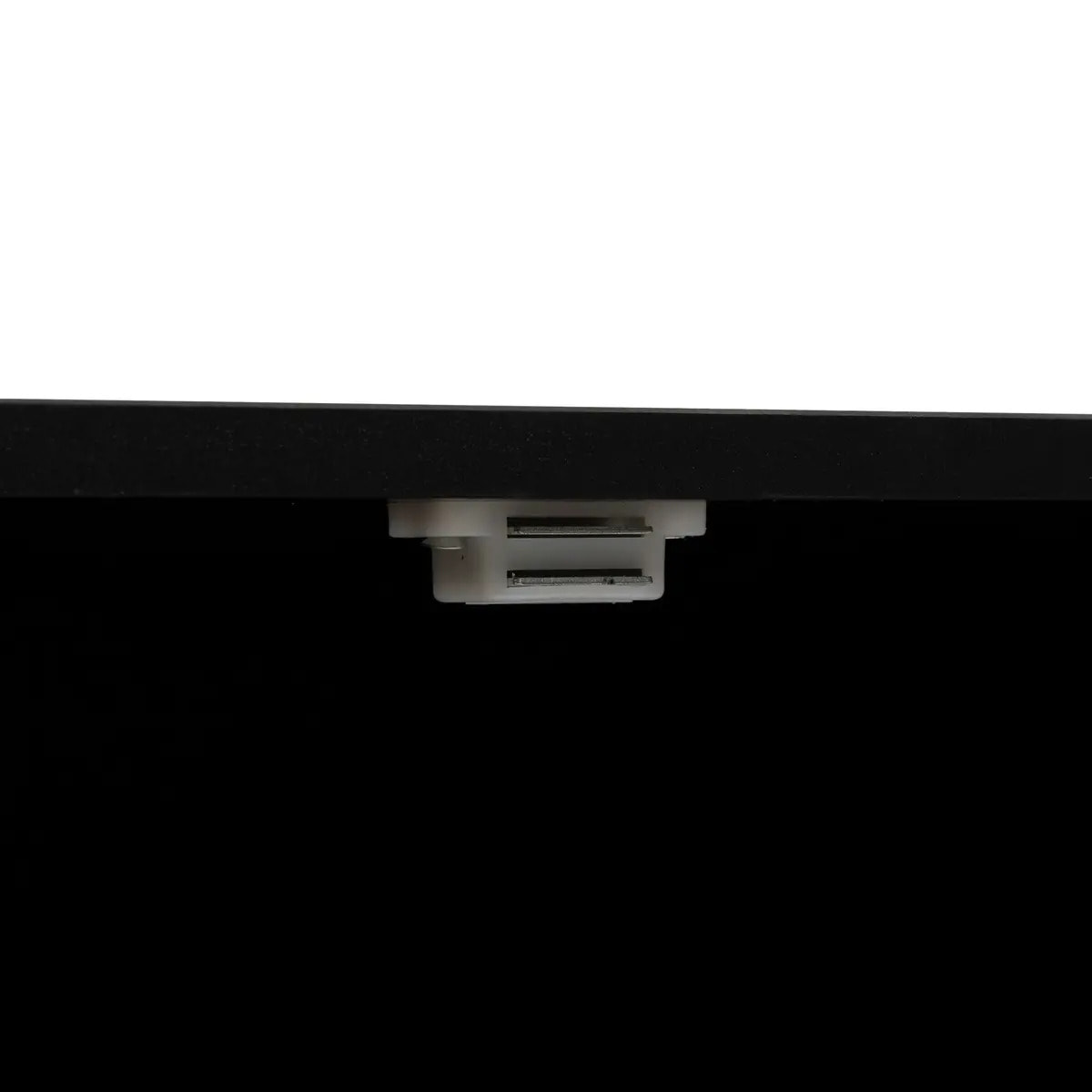 Étagère "Mix n door" 9 cases effet bois et noir 100,5x32cm