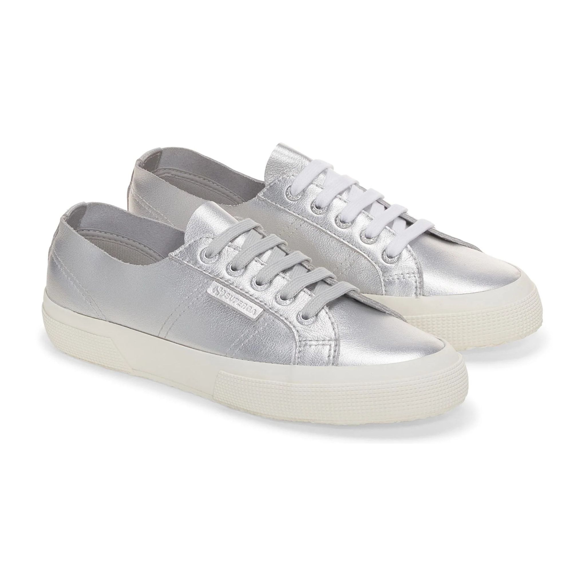 Superga - Mujer Gris - 2750 METALLIC NAPPA