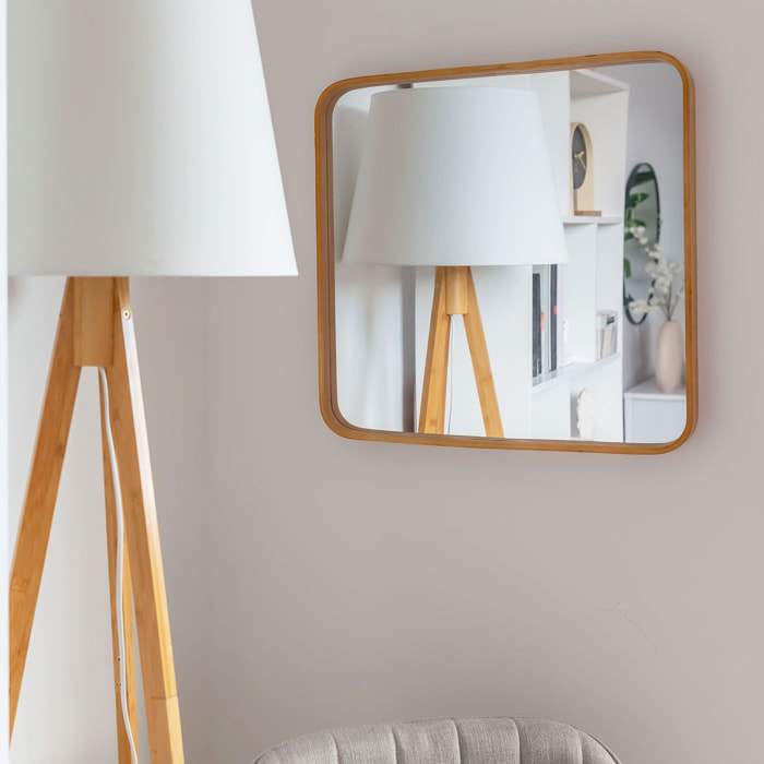 Miroir brandino bambou 50cm