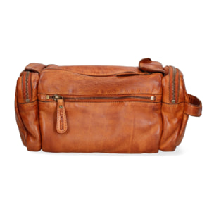 Borsa a mano da uomo - Modello False - Vera pelle di vitello - 28.0 x 13.0 x 15.0 cm