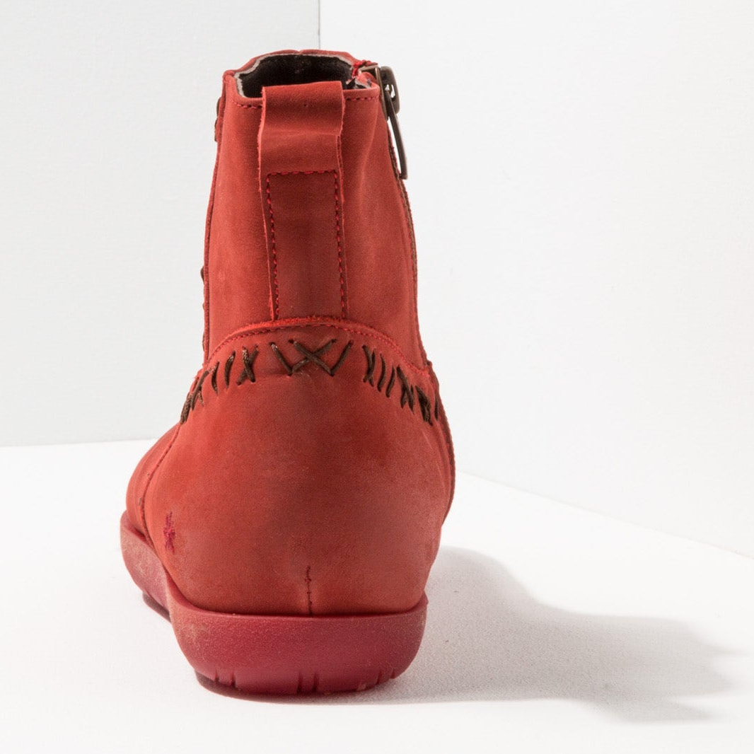 Botines 1911 NOBUCK-W CORAL /RHODES color Coral
