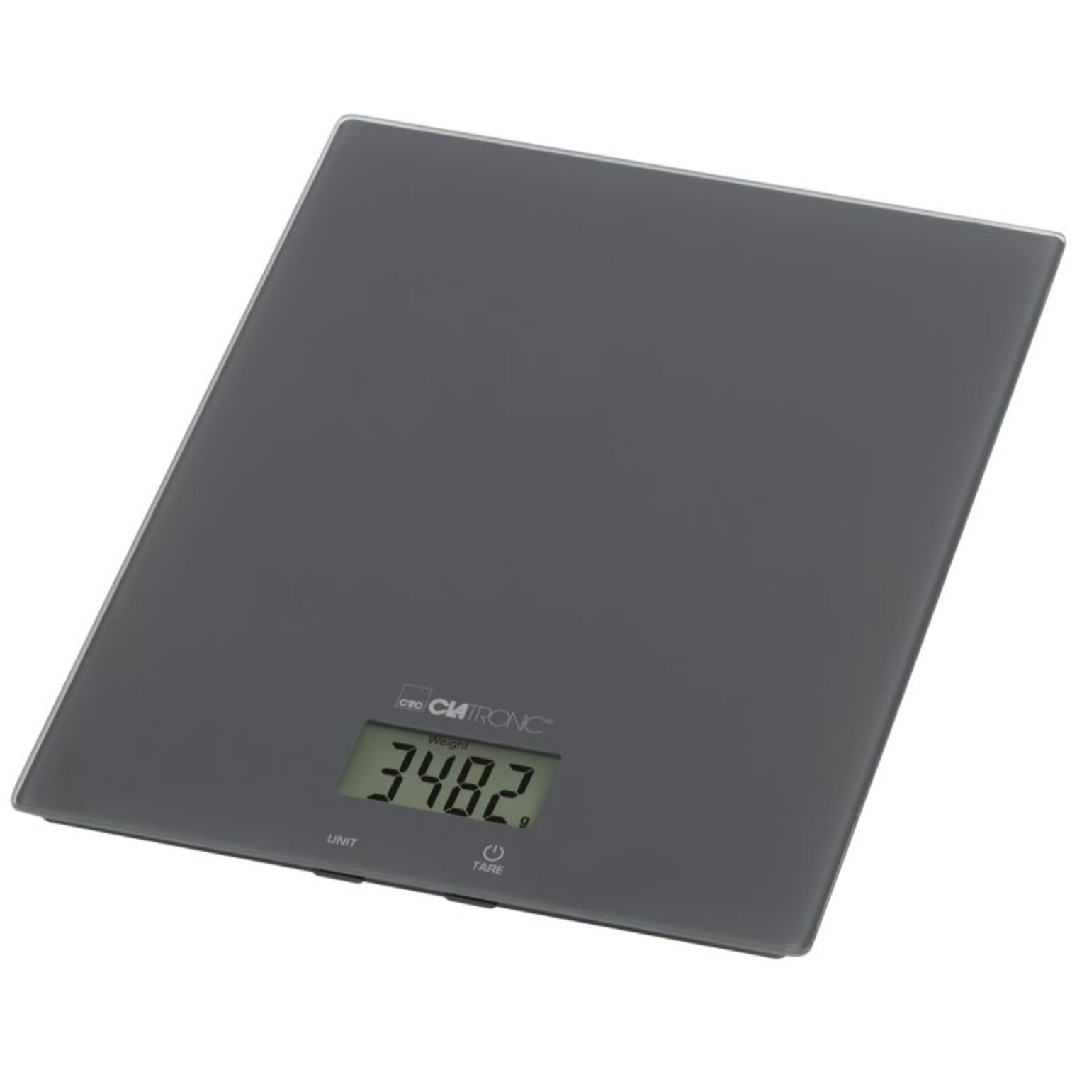 Balance de cuisine en verre Gris Clatronic KW3820-Gris