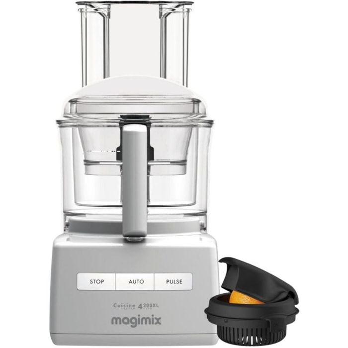 Robot multifonction MAGIMIX CS4200 XL BLANC + PRESSE AGRUME 85426F