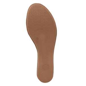 Sandalo con zeppa Donna colore Grigio