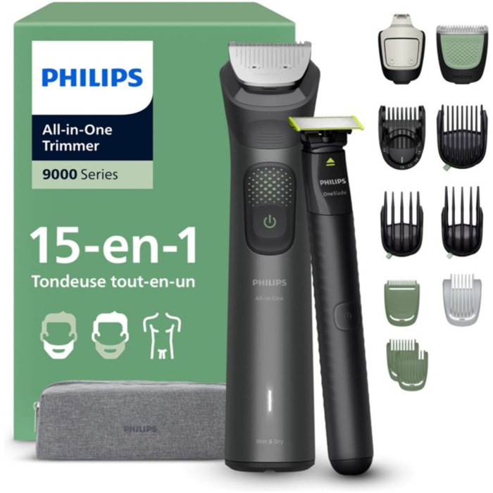 Tondeuse multi usages PHILIPS MG9531/15 Series 9000