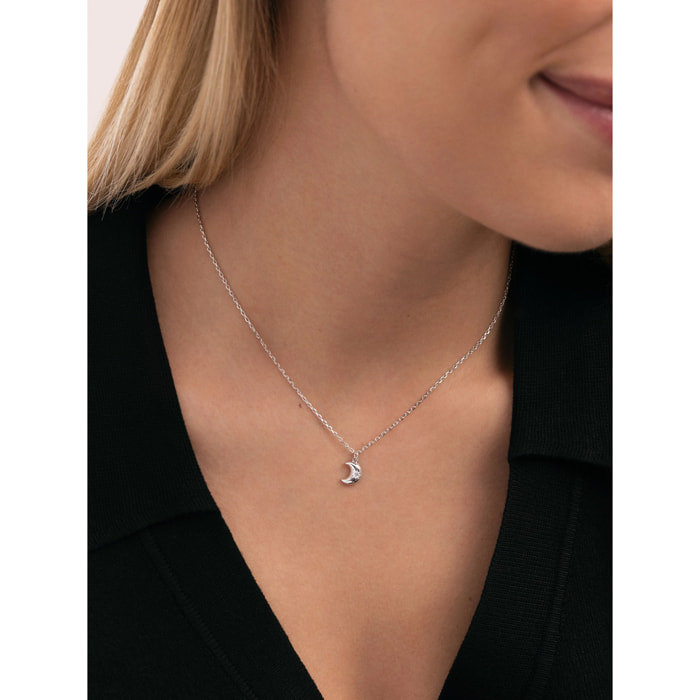 Collana Little Moon Spark Argento