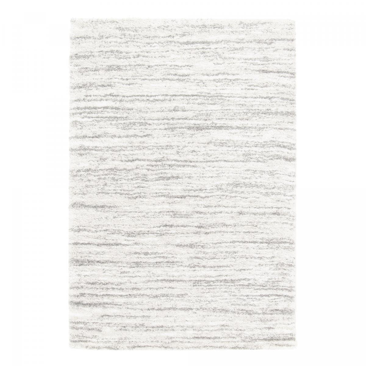 Tapis shaggy tissé motif simple HENU