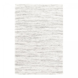 Tapis shaggy tissé motif simple HENU