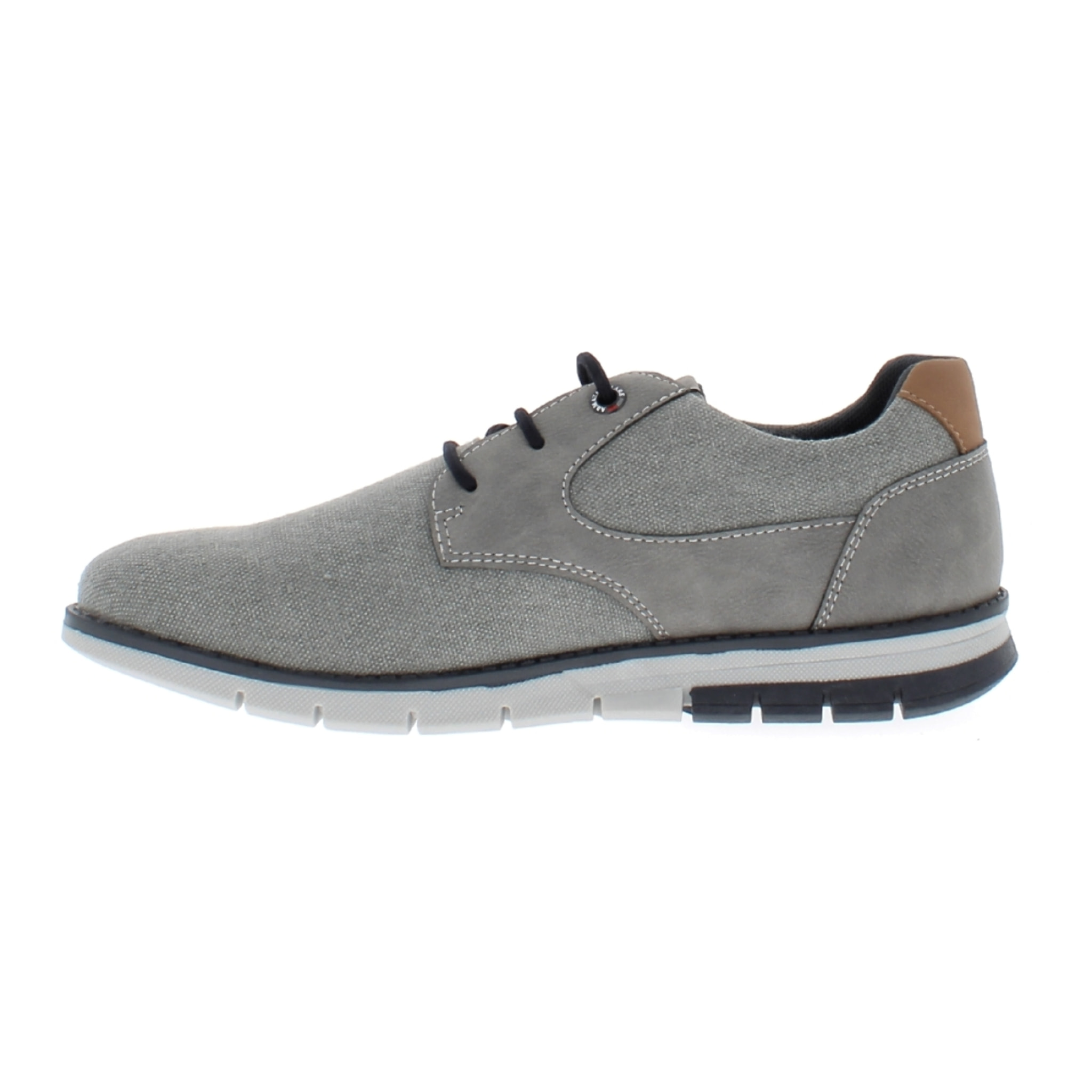 Armata di Mare Scarpe Uomo Scarponcino Casual Stringate con Soletta Rimovibile in Memory Foam AMU S24L509 Grey