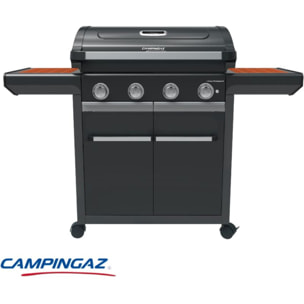 Barbecue gaz CAMPINGAZ Premium 4W noir 4 brûleurs sur chariot, 72x46 cm