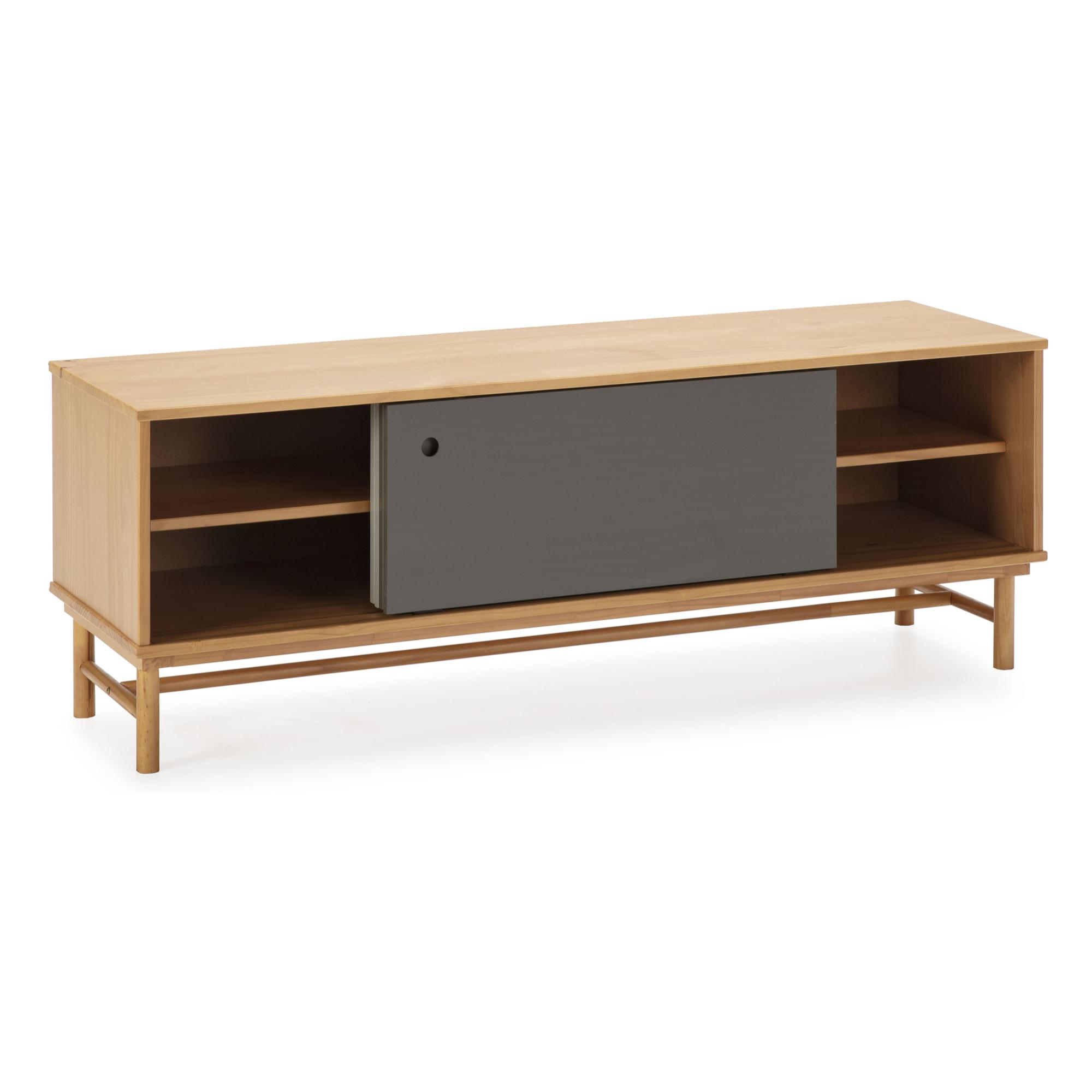 MUEBLE TV MAGNUS 2P ROBLE/GRIS