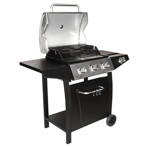 Barbecue à gaz HARLEM 3 brûleurs