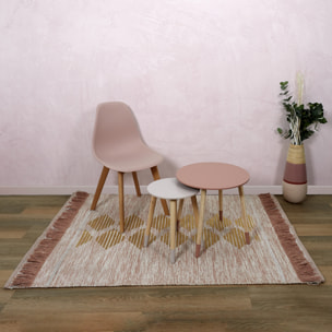 Tapis Nude Imprime Dore 120x170cm