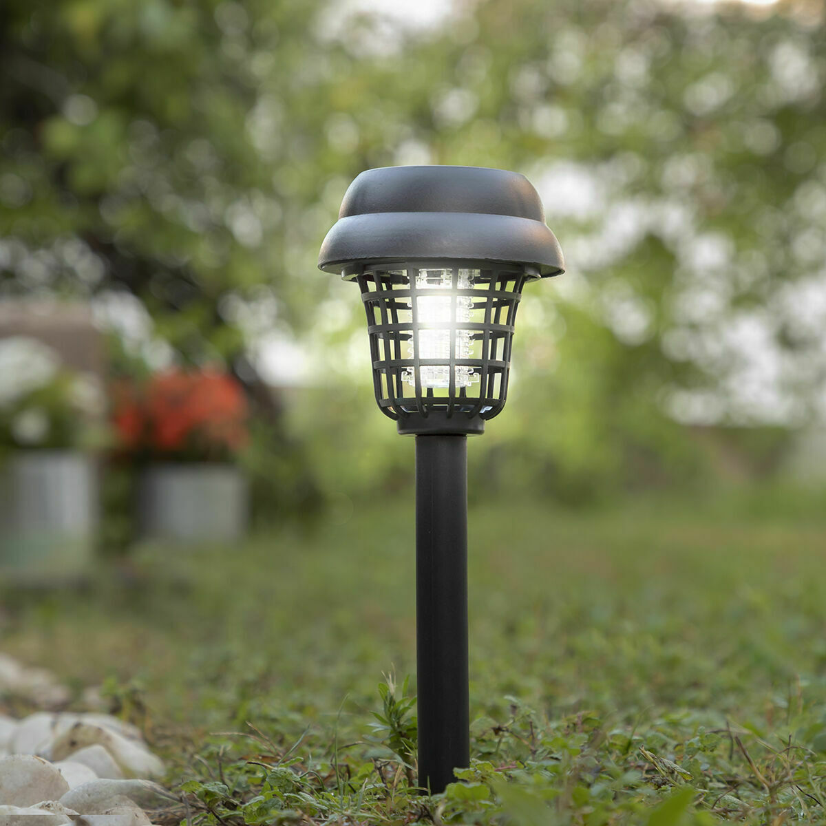 Lampada Solare Antizanzare per Giardino InnovaGoods 4 Unità