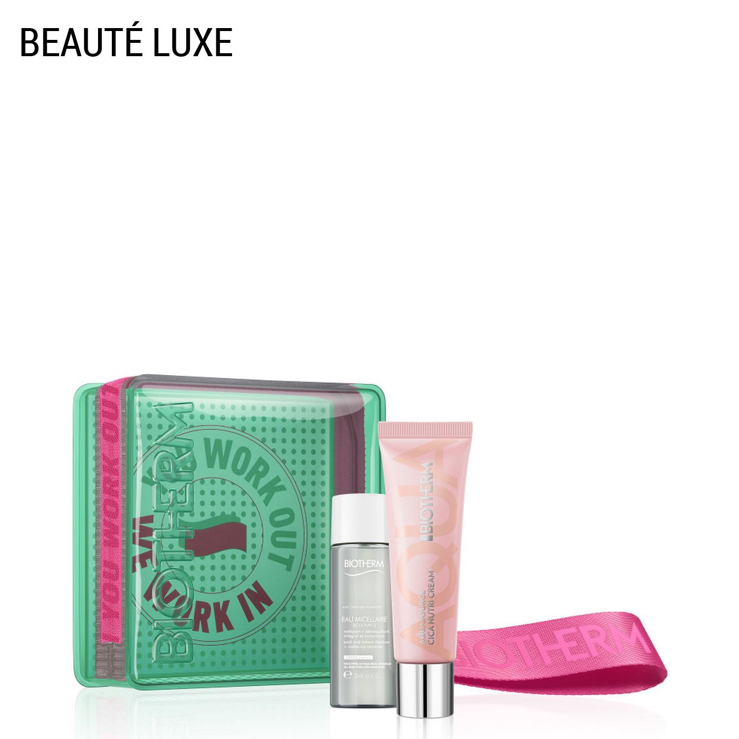 Aquasource - Coffret Nano Eau Micellaire Démaquillante Biosource 30ml + Aquasource Cica Nutri Cream 30ml