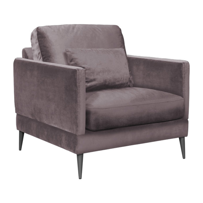Fauteuil Splendido Velours - 1 Place