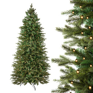 Abete Natalizio - Pezzi 1 - 110xH230x110cm - Bianchi Dino SpA