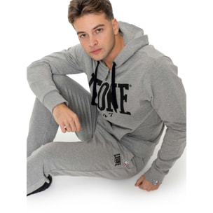 Pantalone sportivo invernale da uomo con polsino con logo piccolo 'Basic'