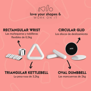 Pesa Rusa Kettlebell para Ejercicios 3,2kg