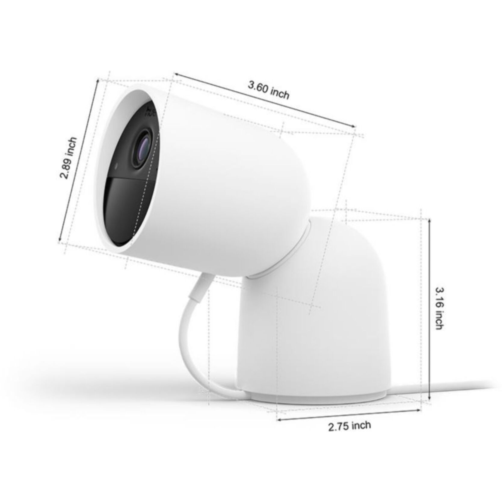 Caméra de surveillance PHILIPS HUE SECURE blanche 2K