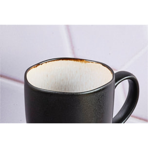 Mug IRIS 40cl - 6 pièces - Blanc ivoire