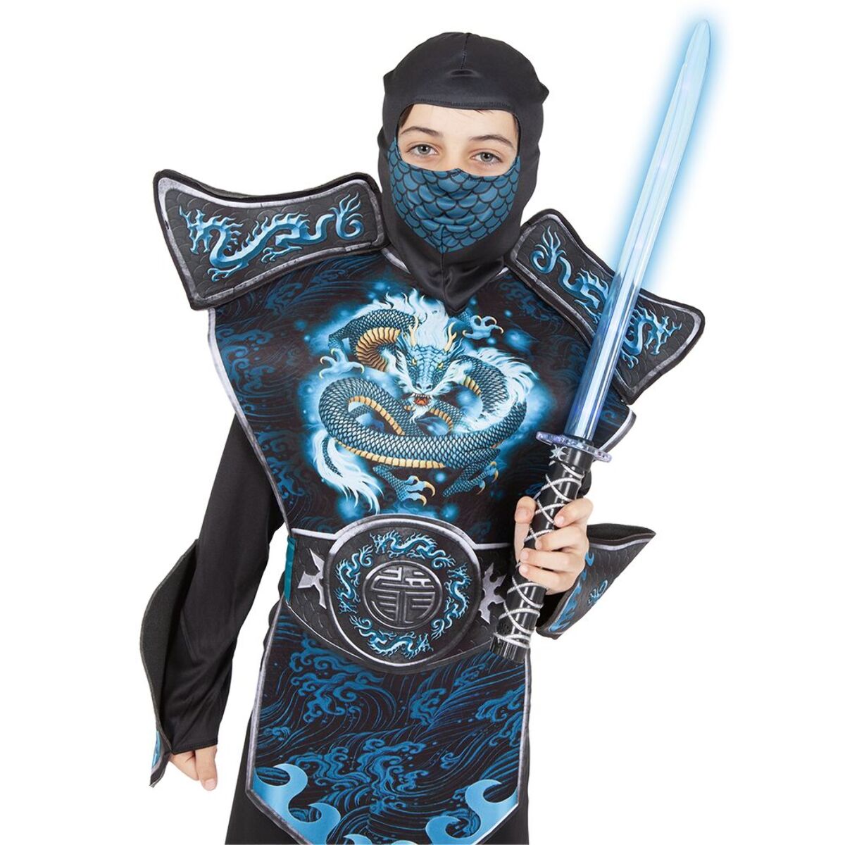 ESPADA NINJA CON LUZ Y SONIDO 58 CM