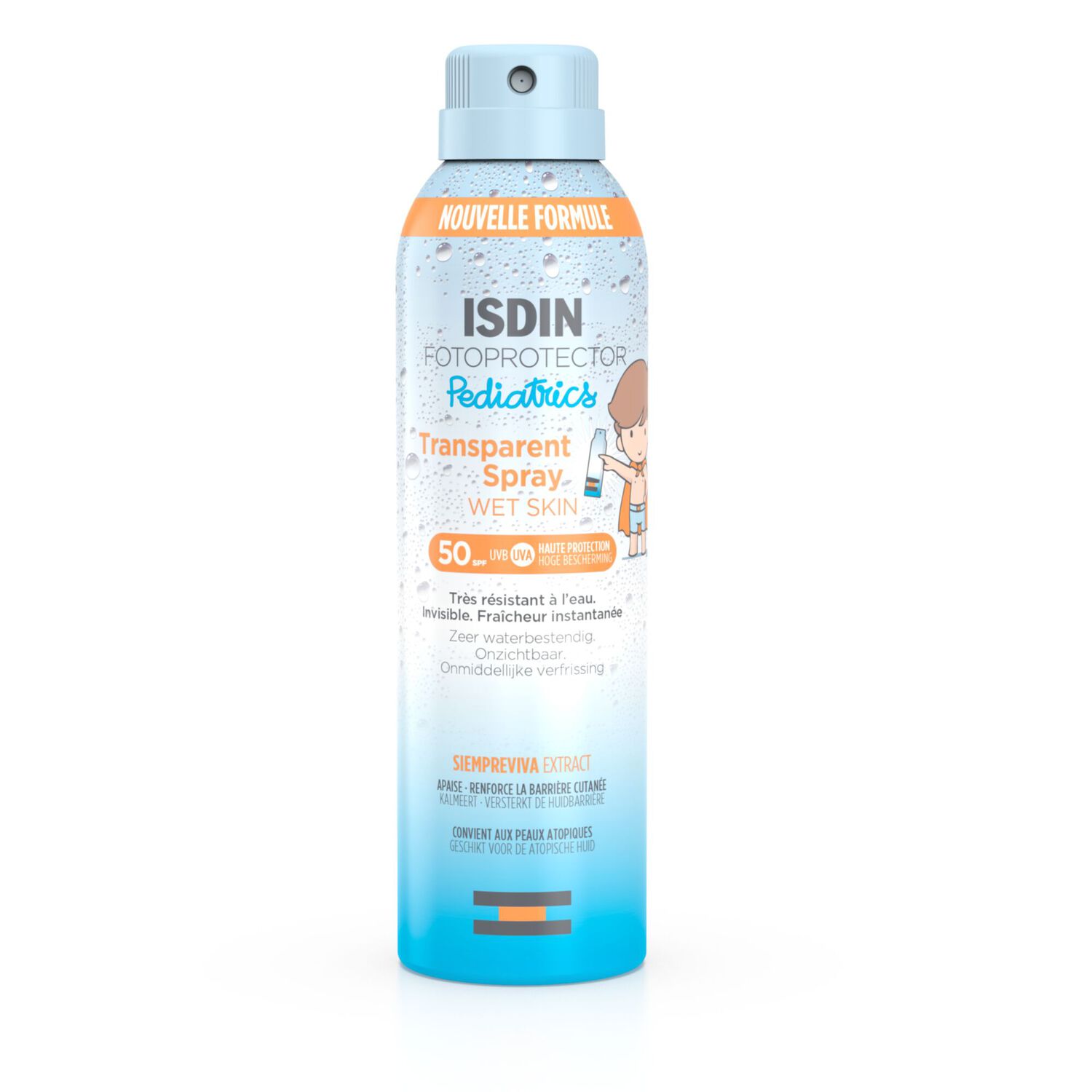 Transparent Spray Pediatrics - Crème solaire corps pour enfants SPF50 250ml