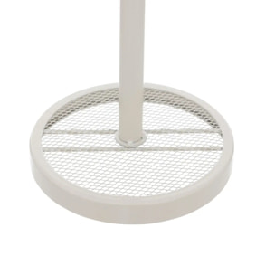 Porte essuie-tout "Mayaj" en métal beige