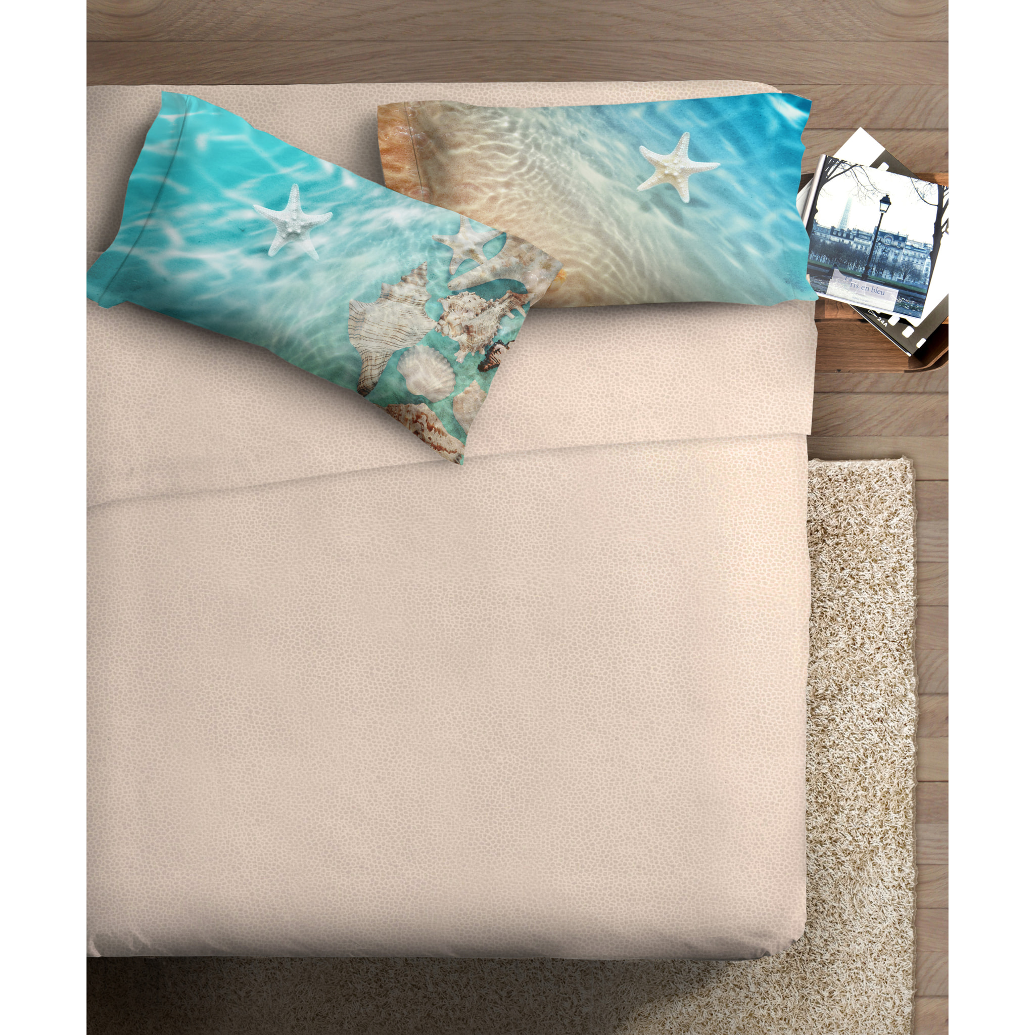 Completo letto 1 Piazza IPERSAN fotografico Fine-Art Mare