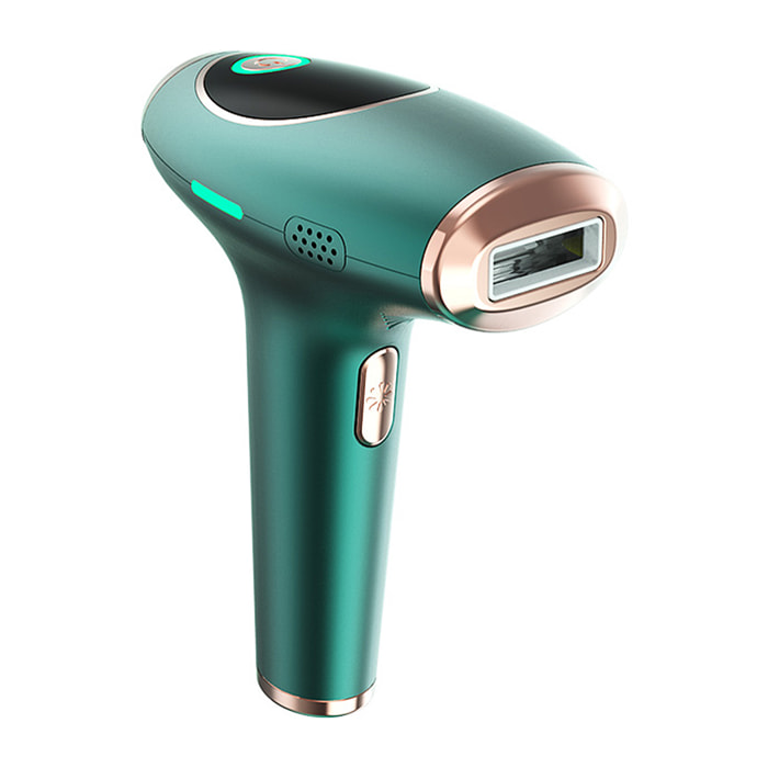 TS6 Depilatore IPL a luce pulsata con schermo display e protezione blackout.