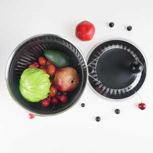 Essoreuse à salade 2 en 1