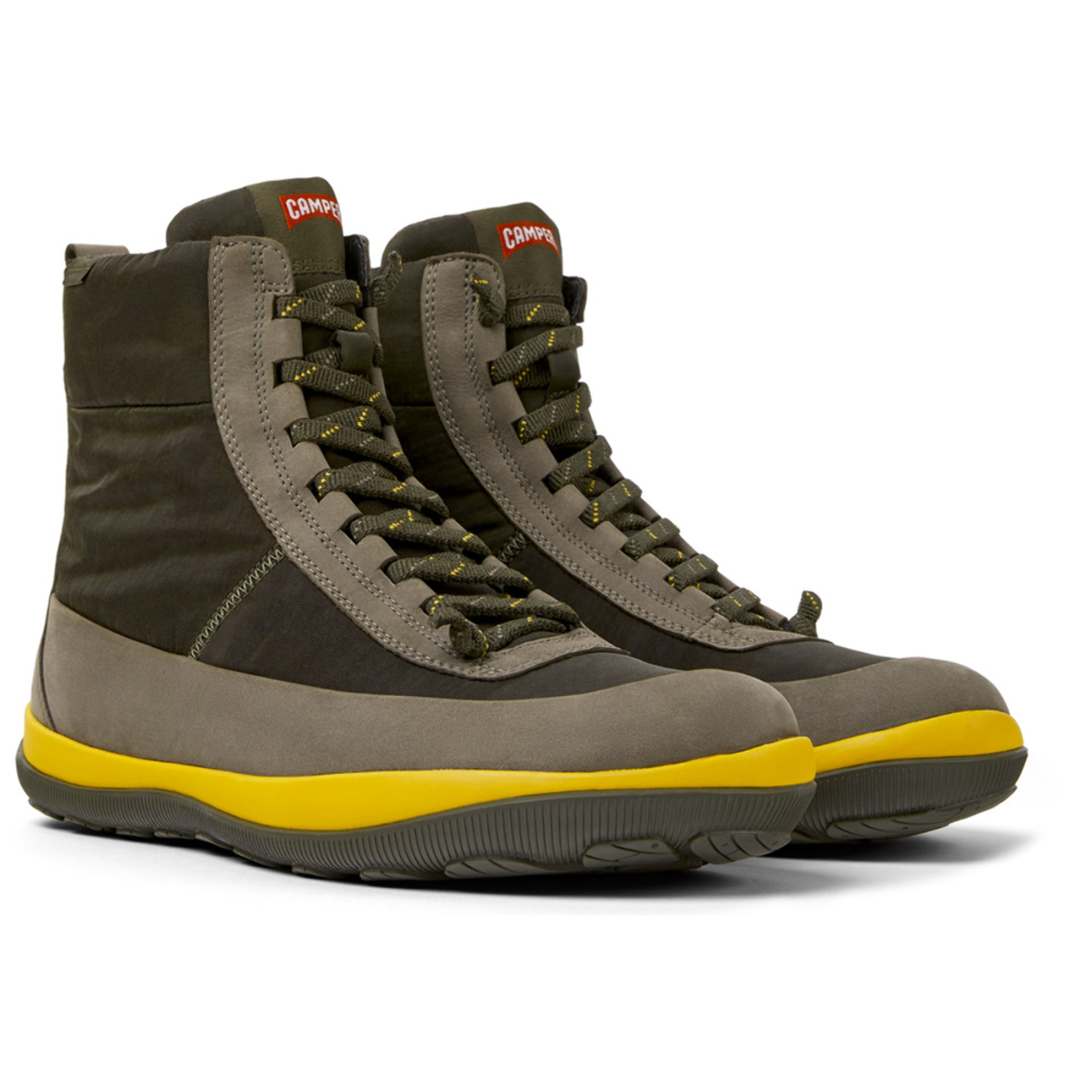 CAMPER Peu Pista - Botines Hombre Verde