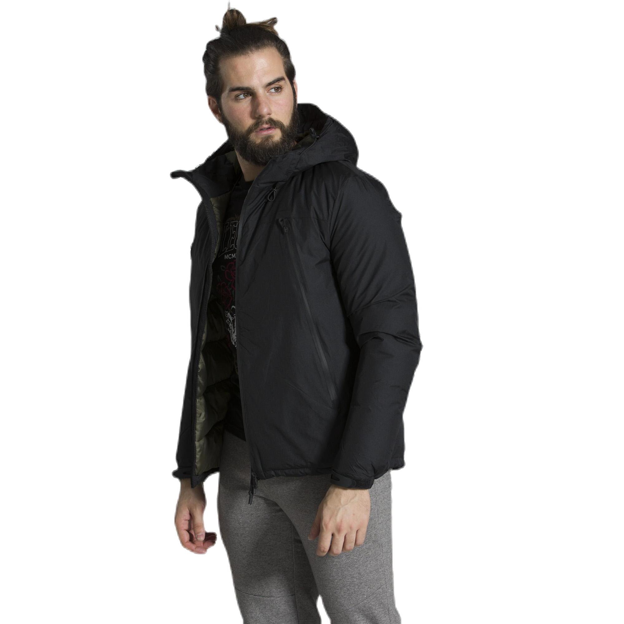 Chaqueta con capucha urbana para hombre