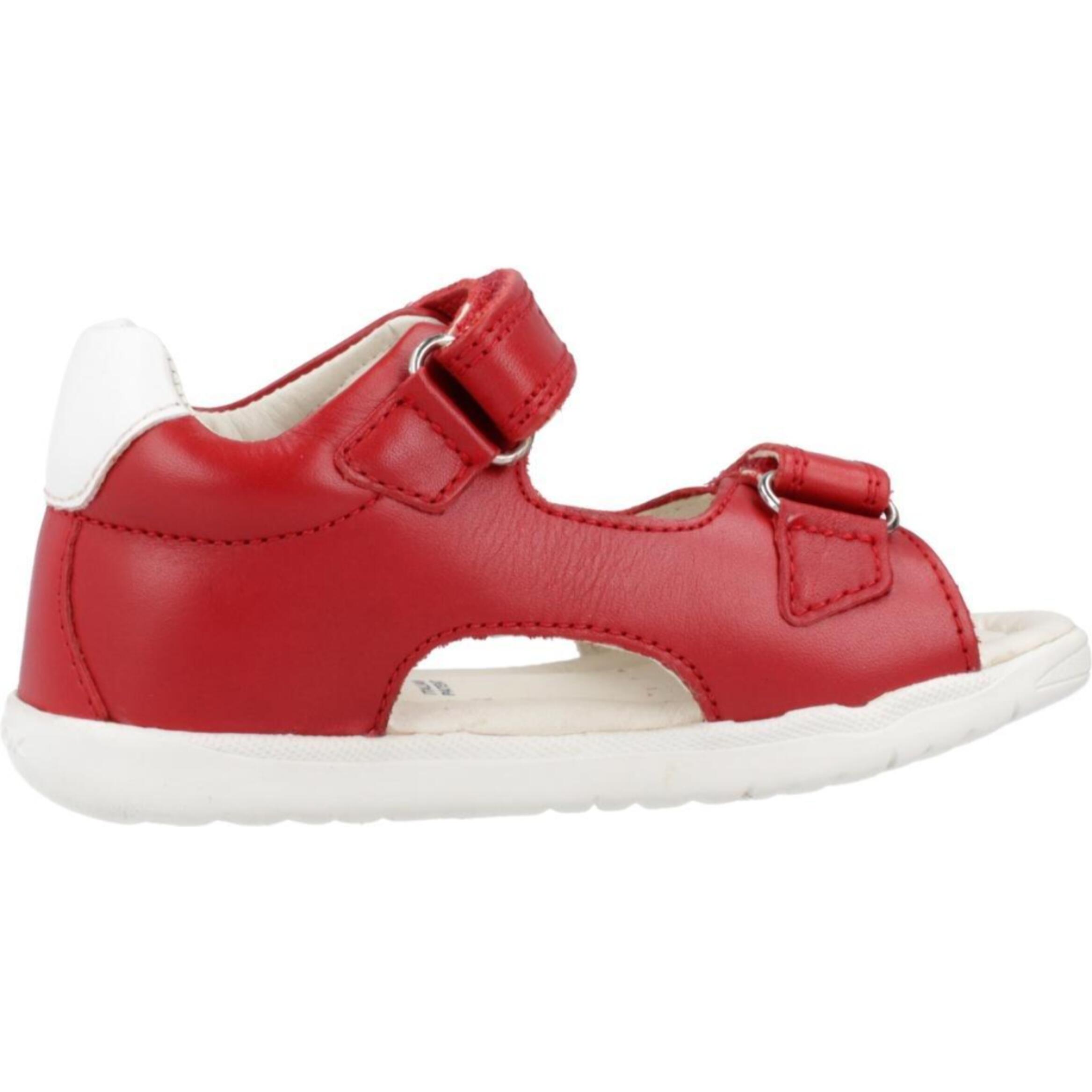 Sandalias Niño de la marca GEOX  modelo B SANDAL MACCHIA BOY ROJO