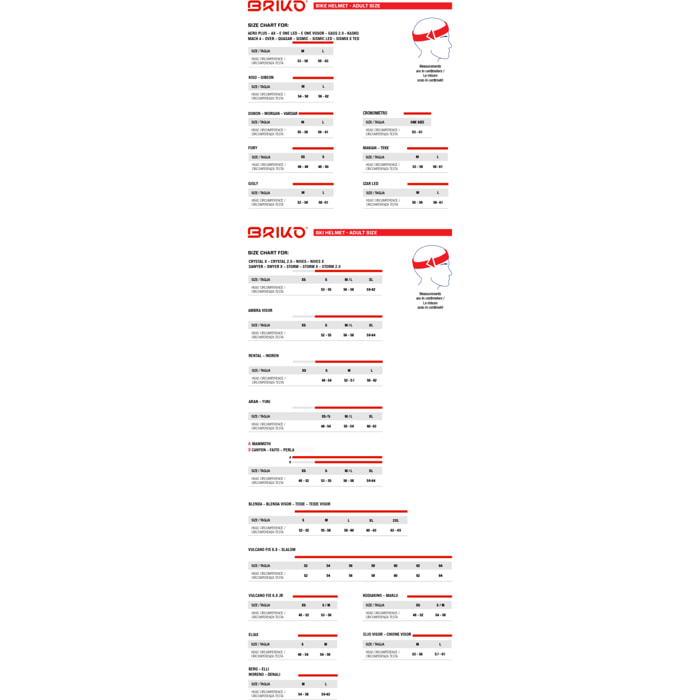 Caschi Briko Uomo Donna Nero Canyon