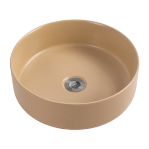 PixL vasque à poser Infinitio, 36 x 12,5 cm, sans trop-plein, moka (CEPX3636MOM)