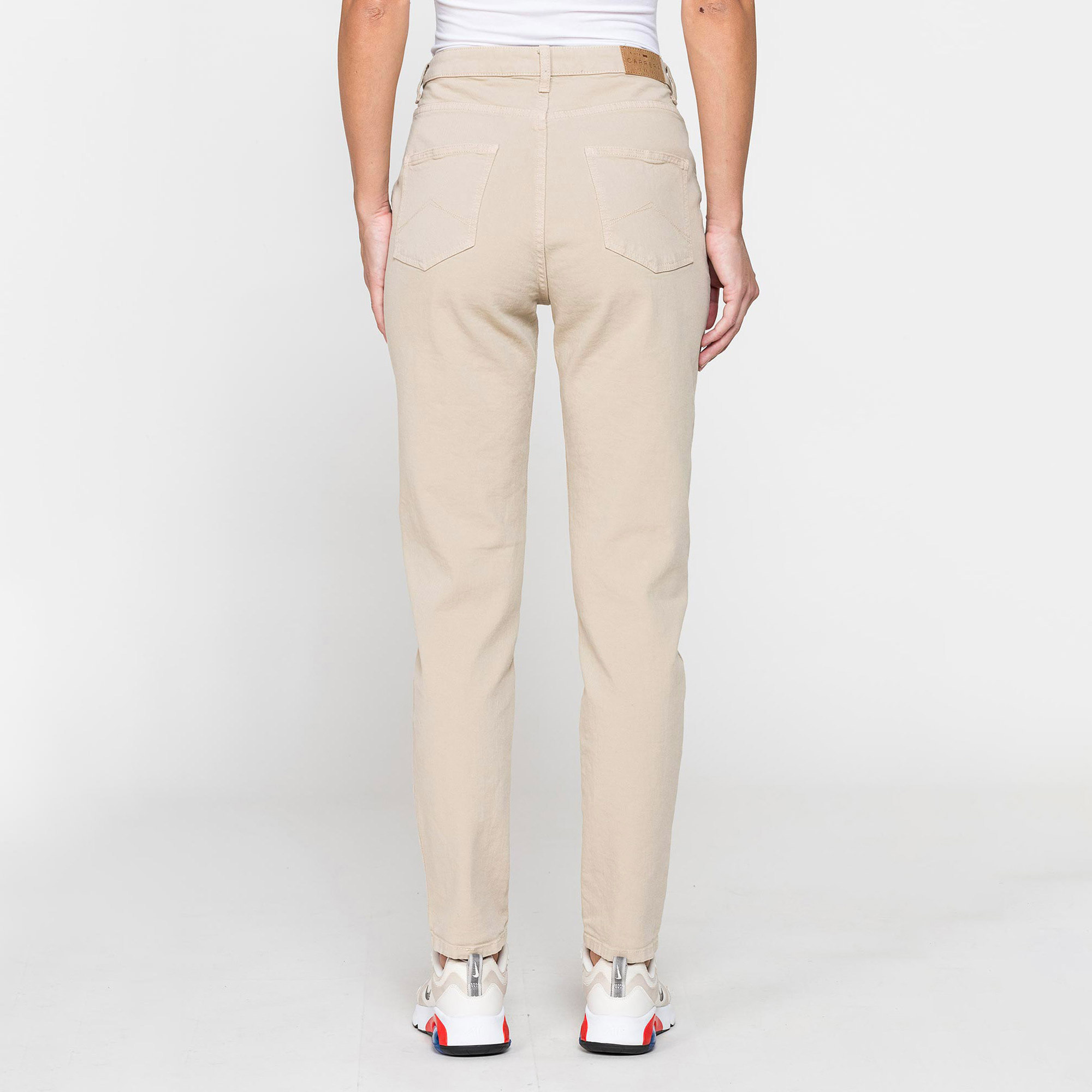 MOM JEANS DONNA MODELLO 5 TASCHE IN BULL DENIM