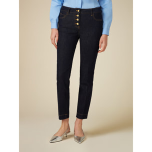 Oltre - Jeans skinny blu scuro - Blu