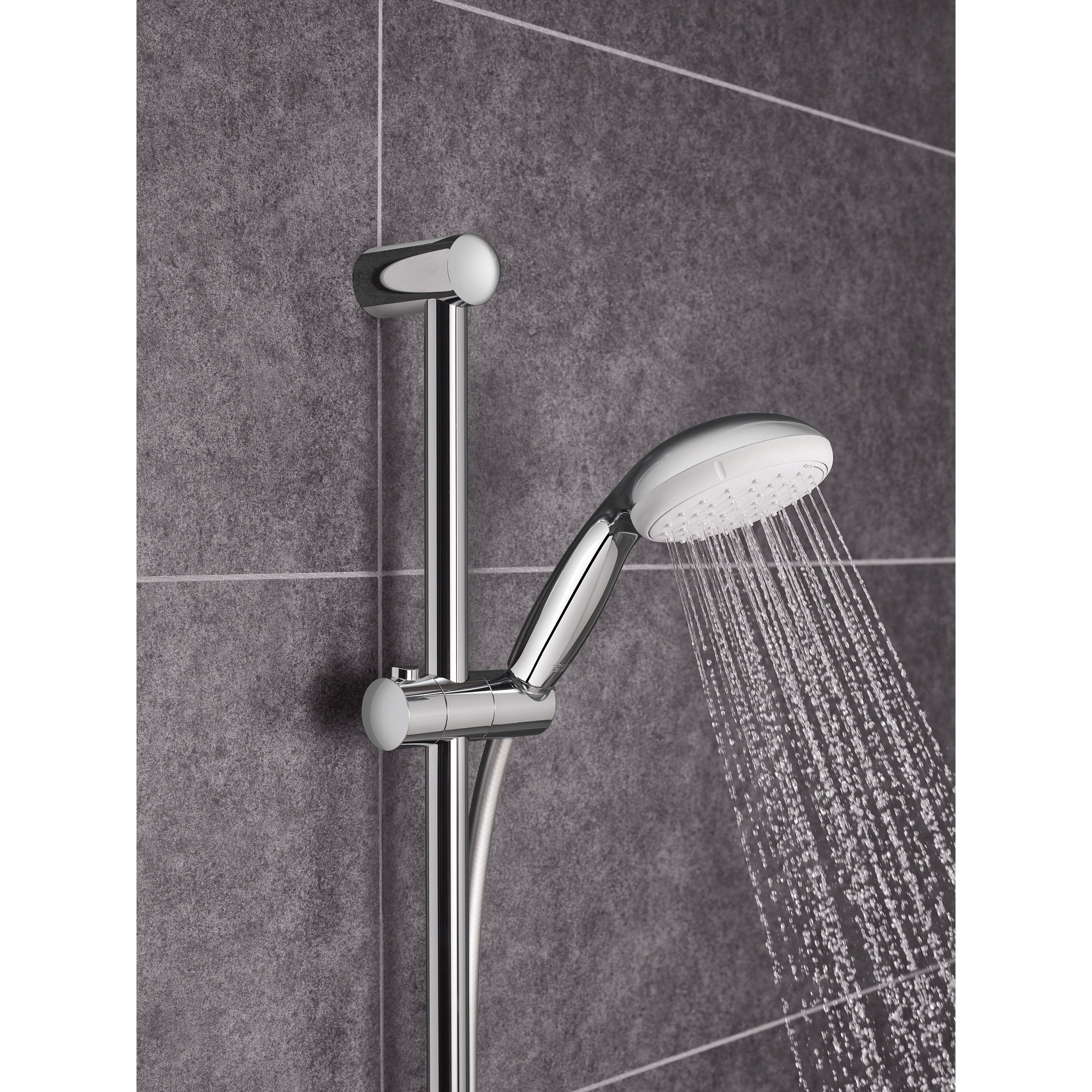 GROHE Tempesta 100 ensemble de douche 2 jets avec barre