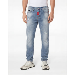 PHILIPP PLEIN Vaqueros de corte slim BASIC