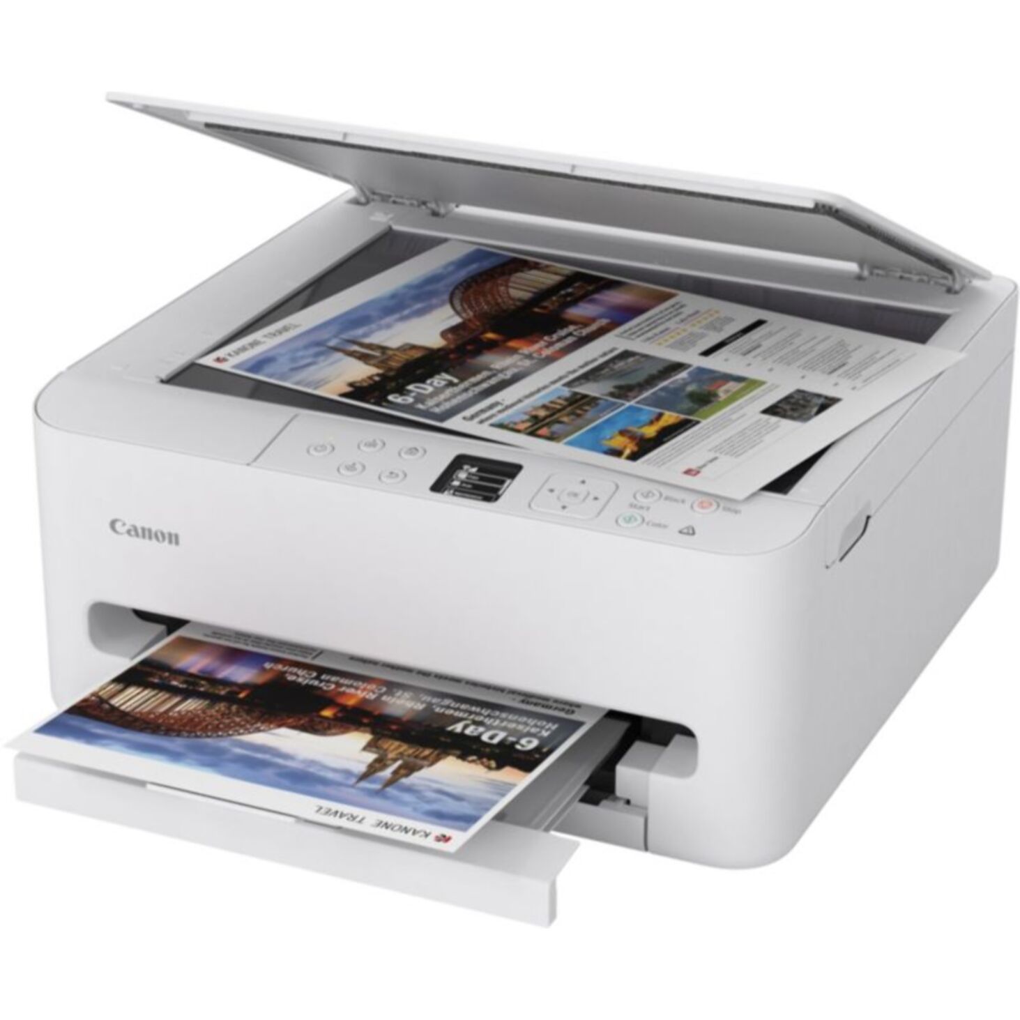 Imprimante jet d'encre CANON PIXMA TS6550i WH