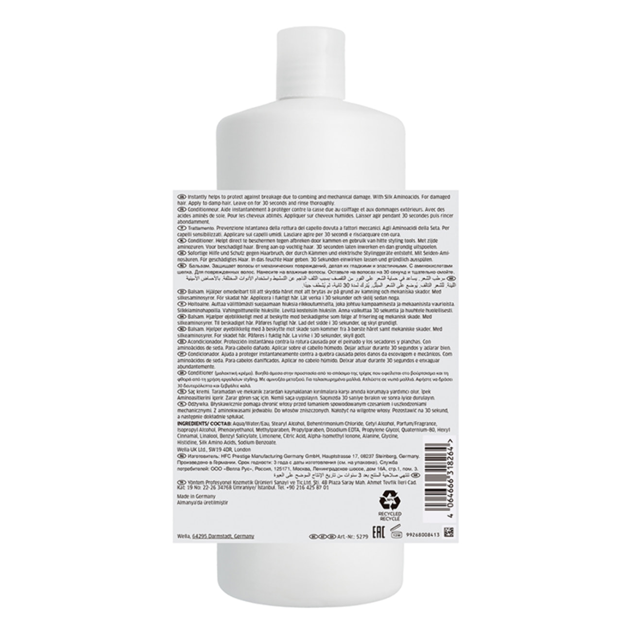 WELLA Fusion Intense Repair Balsamo 1000ml