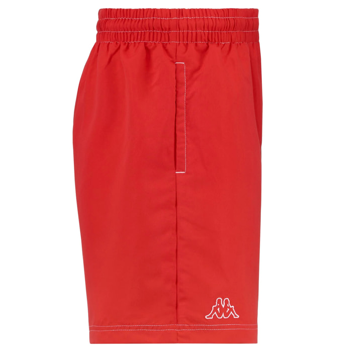 Kappa - Costumi da Bagno Uomo Rosso - Logo Korpo Zolg