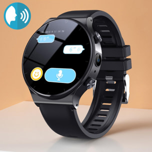 Tracker D12W-XT Smartwatch 4G LBS + Wifi. Con termometro, cardiofrequenzimetro, pressione sanguigna e ossigeno.