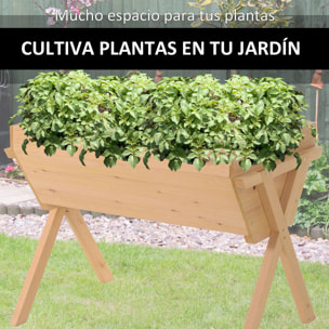 Huerto Urbano Mesa de Cultivo para Plantas Hortalizas con 4 Orificios de Drenaje