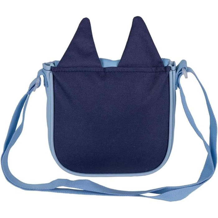 Bolso bandolera de bluey, poliéster, azul, estándar